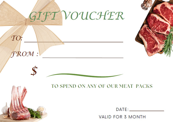 Local Butcher Nundle Gift Voucher